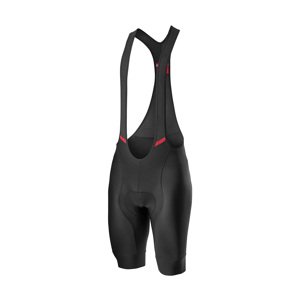 CASTELLI Cyklistické kalhoty krátké s laclem - COMPETIZIONE - černá XS