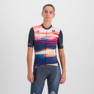 SPORTFUL Cyklistický dres s krátkým rukávem - PETER SAGAN JERSEY - modrá/béžová