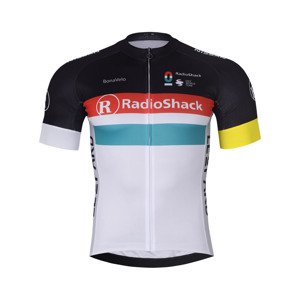 BONAVELO Cyklistický dres s krátkým rukávem - RADIOSHACK – NISSAN - modrá/bílá 4XL