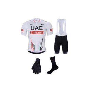 BONAVELO Cyklistický mega set - UAE 2024 - bílá/černá/červená
