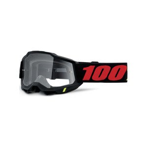 100% SPEEDLAB Cyklistické brýle - ACCURI 2 - černá/červená