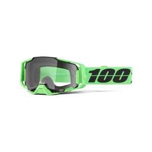 100% SPEEDLAB Cyklistické brýle - ARMEGA - zelená/černá