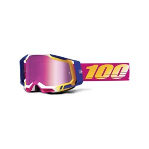 100% SPEEDLAB Cyklistické brýle - RACECRAFT 2 - růžová/žlutá/fialová