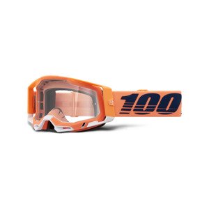 100% SPEEDLAB Cyklistické brýle - RACECRAFT 2 - oranžová/černá