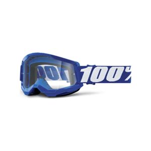 100% SPEEDLAB Cyklistické brýle - STRATA 2 - modrá/bílá
