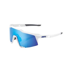 100% SPEEDLAB Cyklistické brýle - SPEEDCRAFT - bílá/modrá