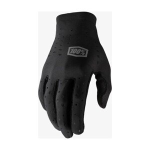 100% SPEEDLAB Cyklistické rukavice dlouhoprsté - SLING - černá XL
