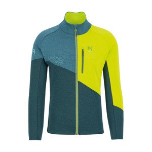 mikina - VAL VIOLA FULL-ZIP - zelená/žlutá