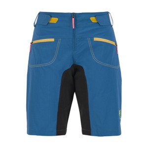 Cyklistické kalhoty krátké bez laclu - BALLISTIC EVO - modrá S