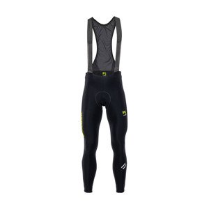 Cyklistické kalhoty dlouhé s laclem - VERVE WINTER - černá L