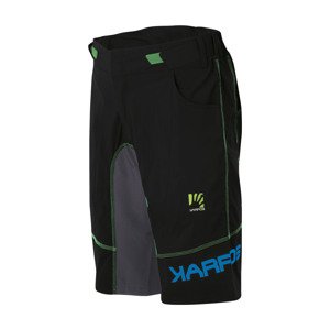 Cyklistické kalhoty krátké bez laclu - BALLISTIC EVO - černá XS