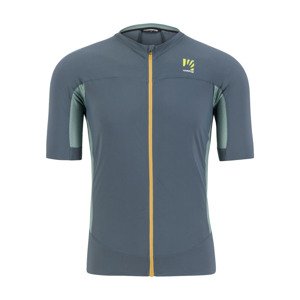 Cyklistický dres s krátkým rukávem - PRALONGIA EVO - šedá