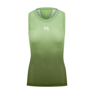 Cyklistický dres bez rukávů - VERVE MESH - zelená 2XL