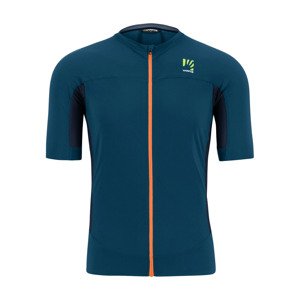 KARPOS Cyklistický dres s krátkým rukávem - PRALONGIA EVO - modrá 2XL