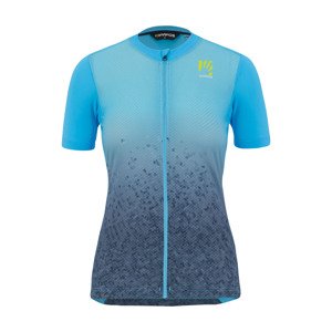 Cyklistický dres s krátkým rukávem - VERVE EVO - tyrkysová