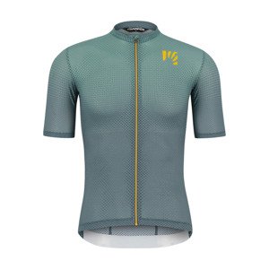 KARPOS Cyklistický dres s krátkým rukávem - VAL VIOLA - šedá 2XL