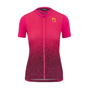 Cyklistický dres s krátkým rukávem - VERVE EVO - růžová XS