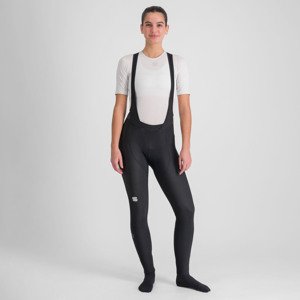 SPORTFUL Cyklistické kalhoty dlouhé s laclem - NEO - černá M