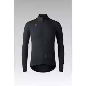 GOBIK Cyklistická větruodolná bunda - ENVY 2.0 - černá 4XL