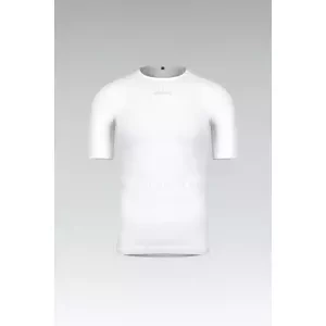 GOBIK Cyklistické triko s krátkým rukávem - LIMBER SKIN - bílá XS-S