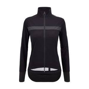 SANTINI Cyklistická zateplená bunda - GUARD NEOS - černá 3XL