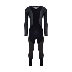 SANTINI Cyklistické kalhoty dlouhé s laclem - VEGA DRY - černá 4XL