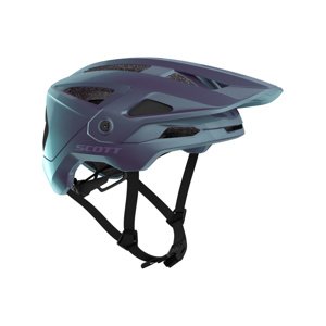 SCOTT Cyklistická přilba - STEGO PLUS - fialová (59–61 cm)