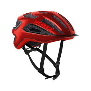 SCOTT Cyklistická přilba - ARX - červená (55–59 cm)