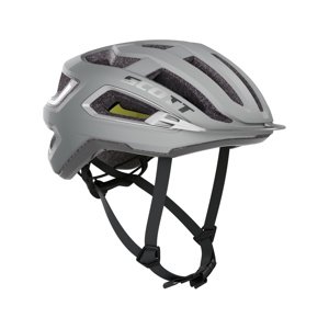 SCOTT Cyklistická přilba - ARX PLUS - stříbrná/šedá (59–61 cm)