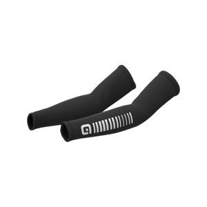 ALÉ Cyklistické návleky na ruce - SUNSELECT ARMWARMER - černá/bílá 4XL