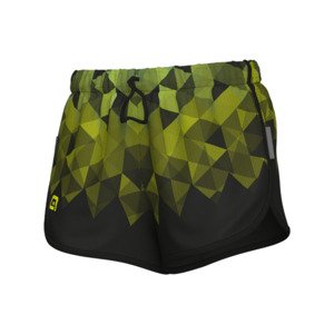 ALÉ Cyklistické kalhoty krátké bez laclu - RUNNING ECLECTIC - vícebarevná 4XL