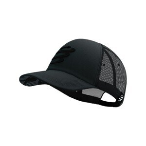 COMPRESSPORT Cyklistická čepice - TRUCKER CUP - černá