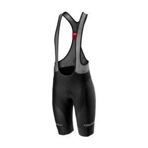 CASTELLI Cyklistické kalhoty krátké s laclem - FREE AERO RACE 4.0 - černá M