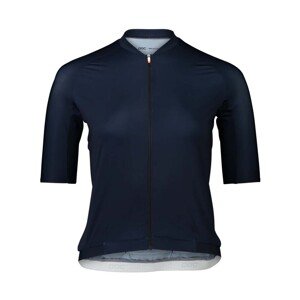POC Cyklistický dres s krátkým rukávem - PRISTINE LADY - modrá XS