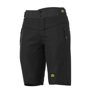 ALÉ Cyklistické kalhoty krátké bez laclu - OFF-ROAD MTB ENDURO 2.0 - černá S