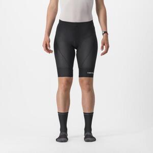 CASTELLI Cyklistické spodky - TRAIL W LINER - černá XS