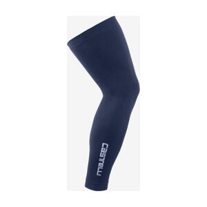 CASTELLI Cyklistické návleky na nohy - PRO SEAMLESS - modrá L-XL