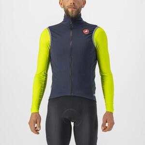 CASTELLI Cyklistická vesta - PERFETTO ROS 2 - modrá L