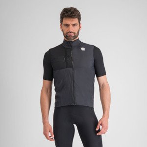 SPORTFUL Cyklistická vesta - SUPERGIARA LAYER - černá L