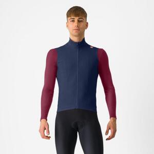 CASTELLI Cyklistická vesta - ESPRESSO VEST - modrá L