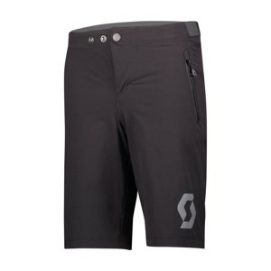 SCOTT Cyklistické kalhoty krátké bez laclu - TRAIL 10 LS/FIT W/PAD JR - černá