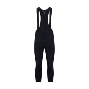 RIVANELLE BY HOLOKOLO Cyklistické kalhoty 3/4 s laclem - ELITE 3/4 LADY  - černá 2XL