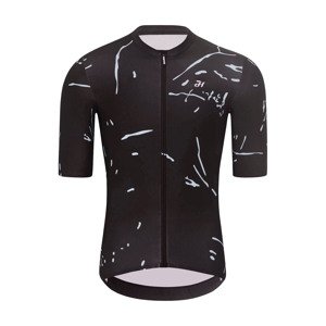 HOLOKOLO Cyklistický dres s krátkým rukávem - PASSION - černá 2XL