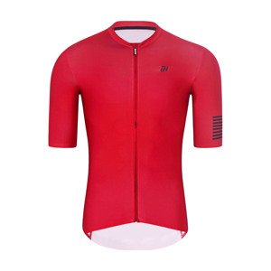 HOLOKOLO Cyklistický dres s krátkým rukávem - VICTORIOUS ELITE - červená M