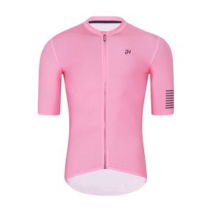 HOLOKOLO Cyklistický dres s krátkým rukávem - VICTORIOUS ELITE - růžová XL