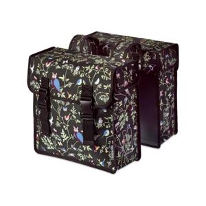 BASIL Cyklistická taška - WANDERLUST-DOUBLE BAG - černá