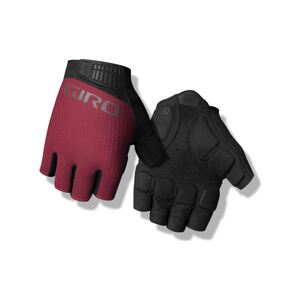 GIRO Cyklistické rukavice krátkoprsté - BRAVO II GEL OX - červená L