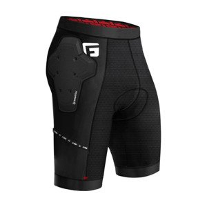 G-FORM šortky s chrániči - PRO-X4 - černá L
