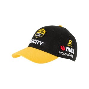 RAPIDGEAR Cyklistická čepice - VISMA PODIUM CAP 2025 - černá/žlutá