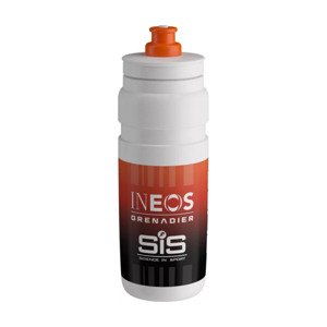 ELITE Cyklistická láhev na vodu - FLY 750 INEOS GRENADIER 2025 - bílá/červená/černá